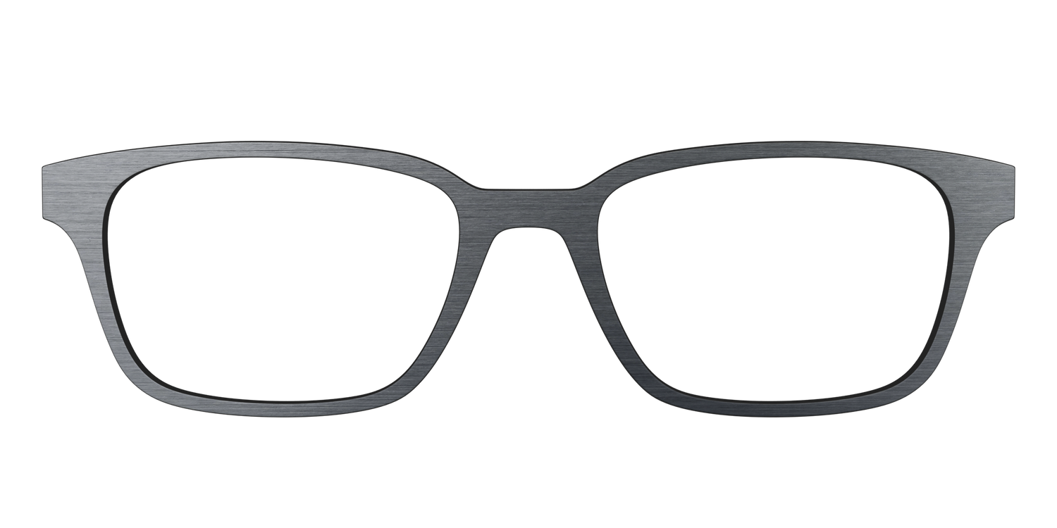 The Brushed Nickel - Front Top Image - Pair Eyewear