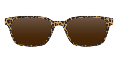 The Polarized Cheetah Spots Sun Top - Front Top Thumbnail - Pair Eyewear