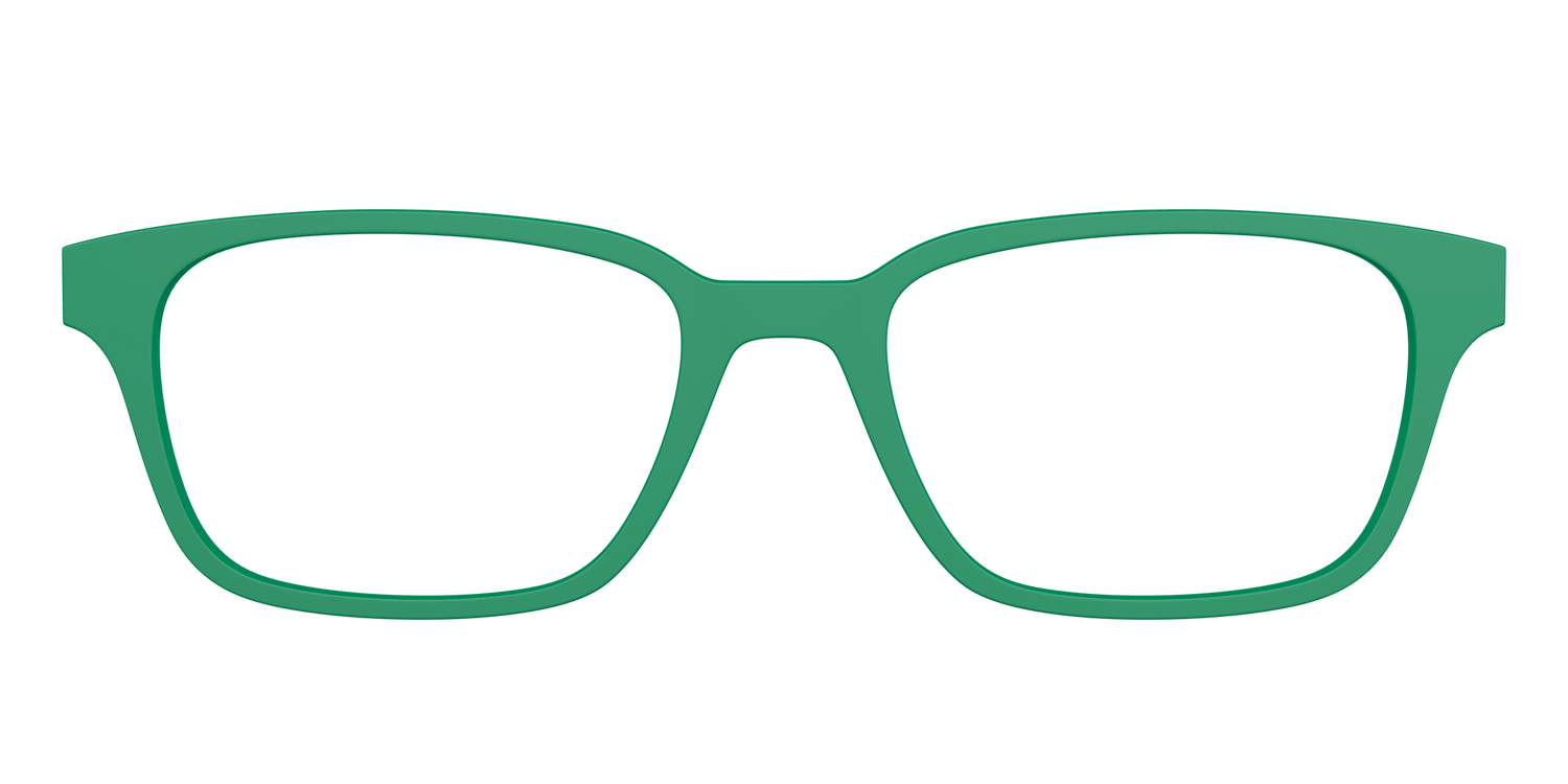 The Forest Green - Front Top Image - Pair Eyewear