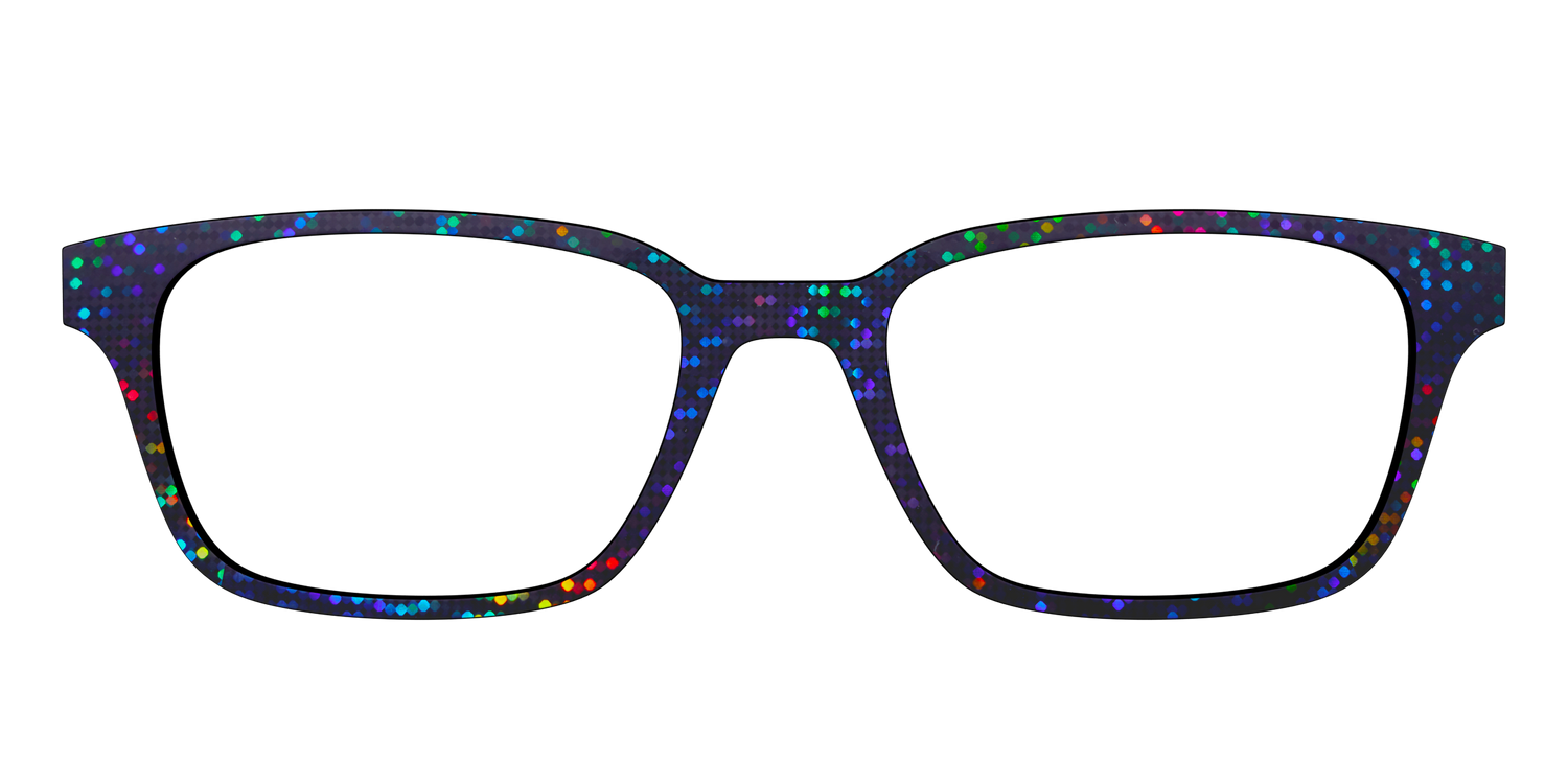 The Holographic Dots - Front Top Image - Pair Eyewear