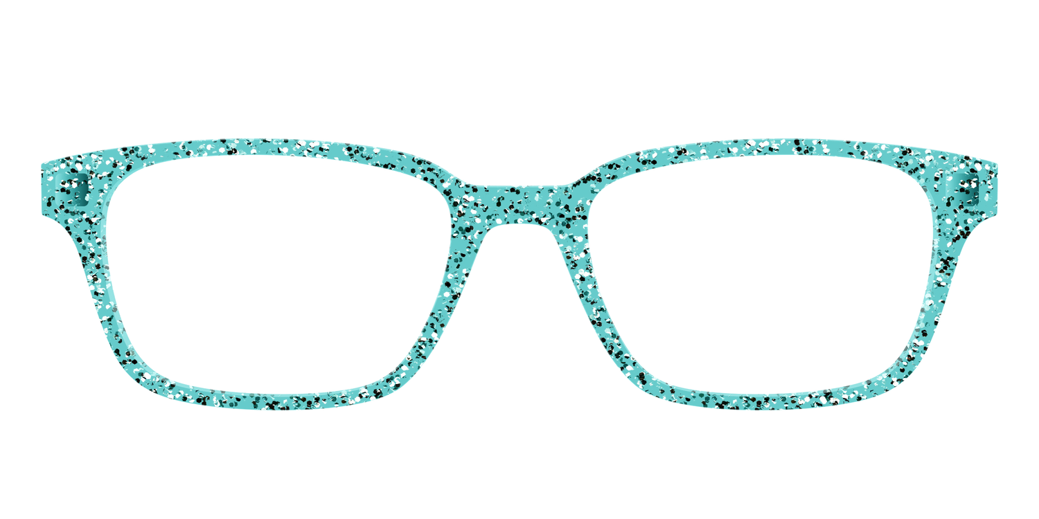 The Mint Sparkle - Front Top Image - Pair Eyewear