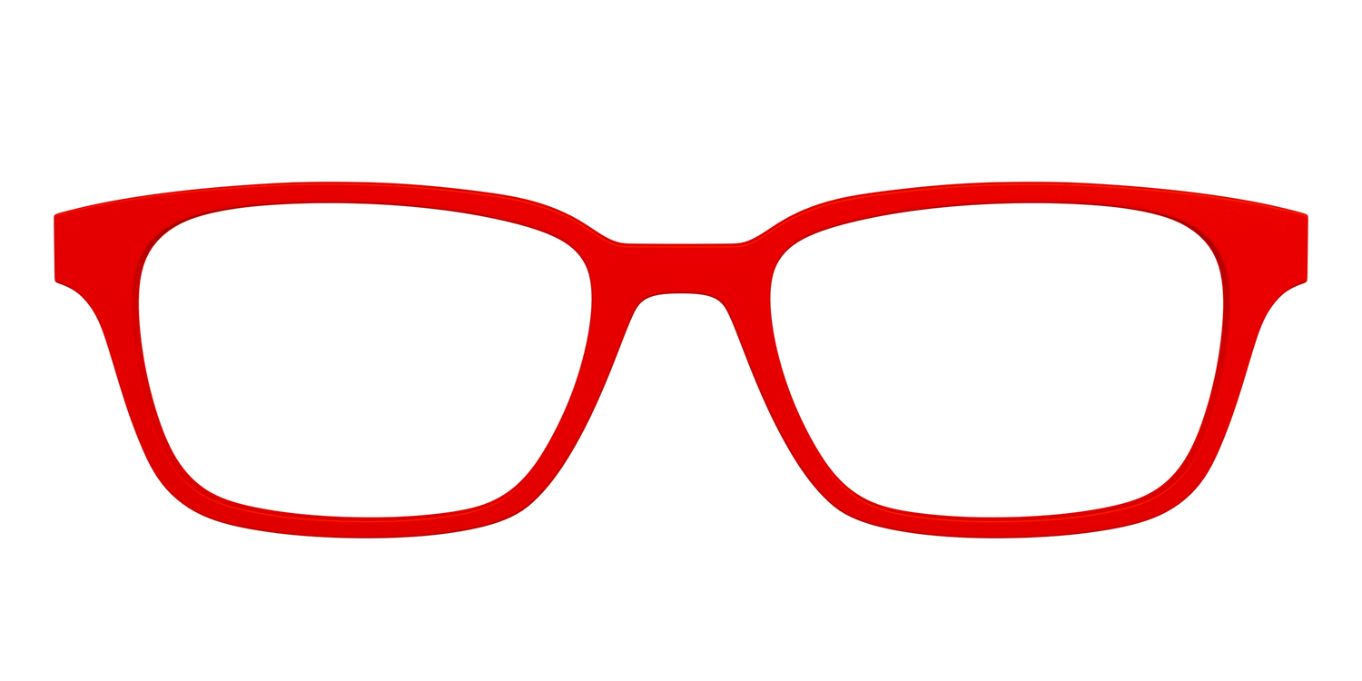 The Red - Front Top Image - Pair Eyewear