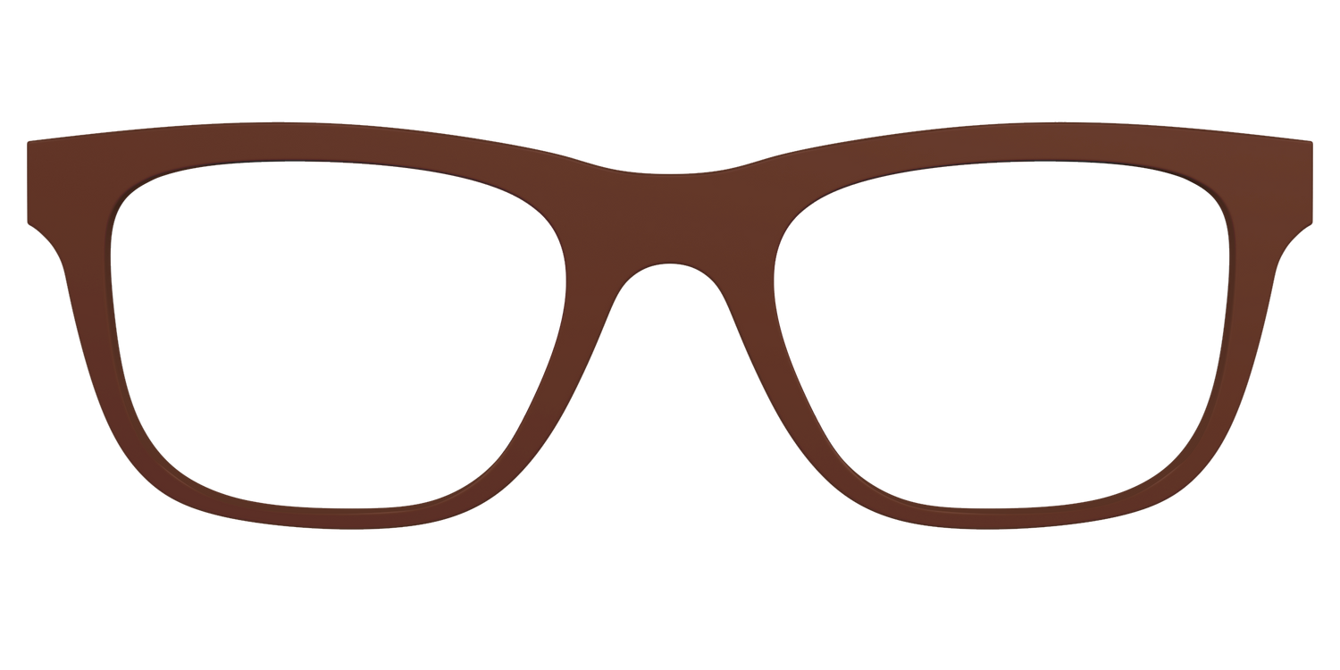 The Chocolate - Front Top Image - Pair Eyewear