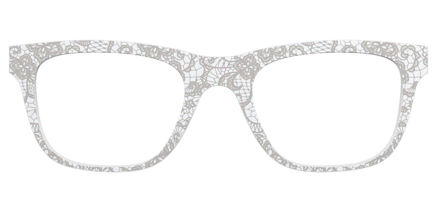 The Taupe Classic Lace - Front Top Image - Pair Eyewear