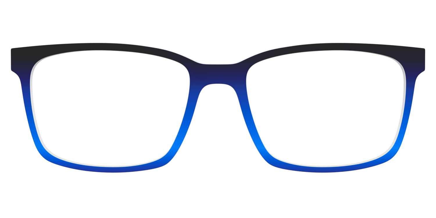 The Black to Blueberry Gradient - Lifestyle Kirby Top Image - Pair Eyewear