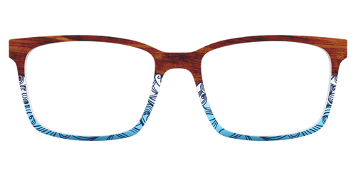 The Blue Wood Waves - Kirby Top - Pair Eyewear