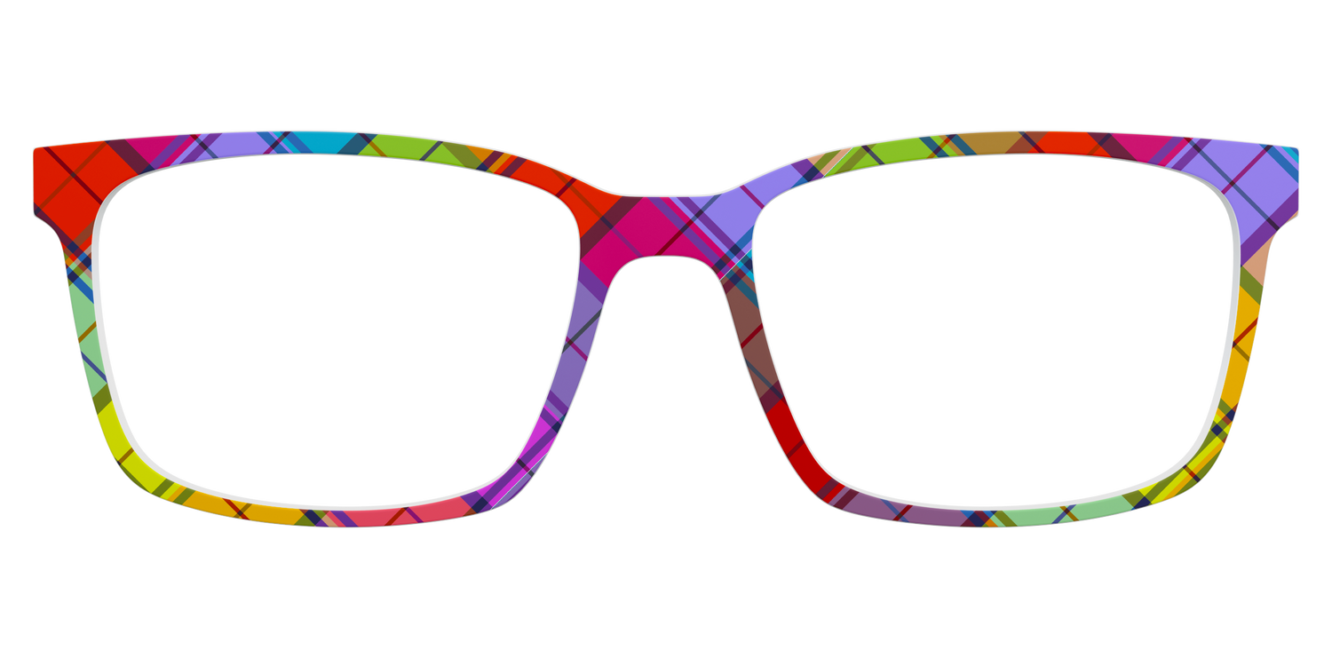 The Carnival Plaid - Lifestyle Kirby Top Image - Pair Eyewear