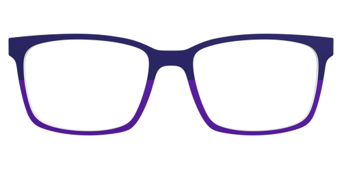 The Eggplant & Grape Split - Kirby Top - Pair Eyewear