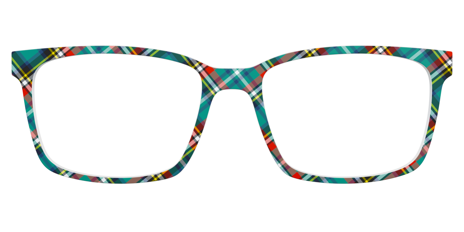 The Green Winter Plaid - Lifestyle Kirby Top Image - Pair Eyewear