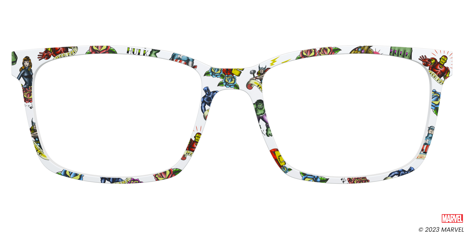 The Marvel Comics Ink - Lifestyle Kirby Top Image - Pair Eyewear