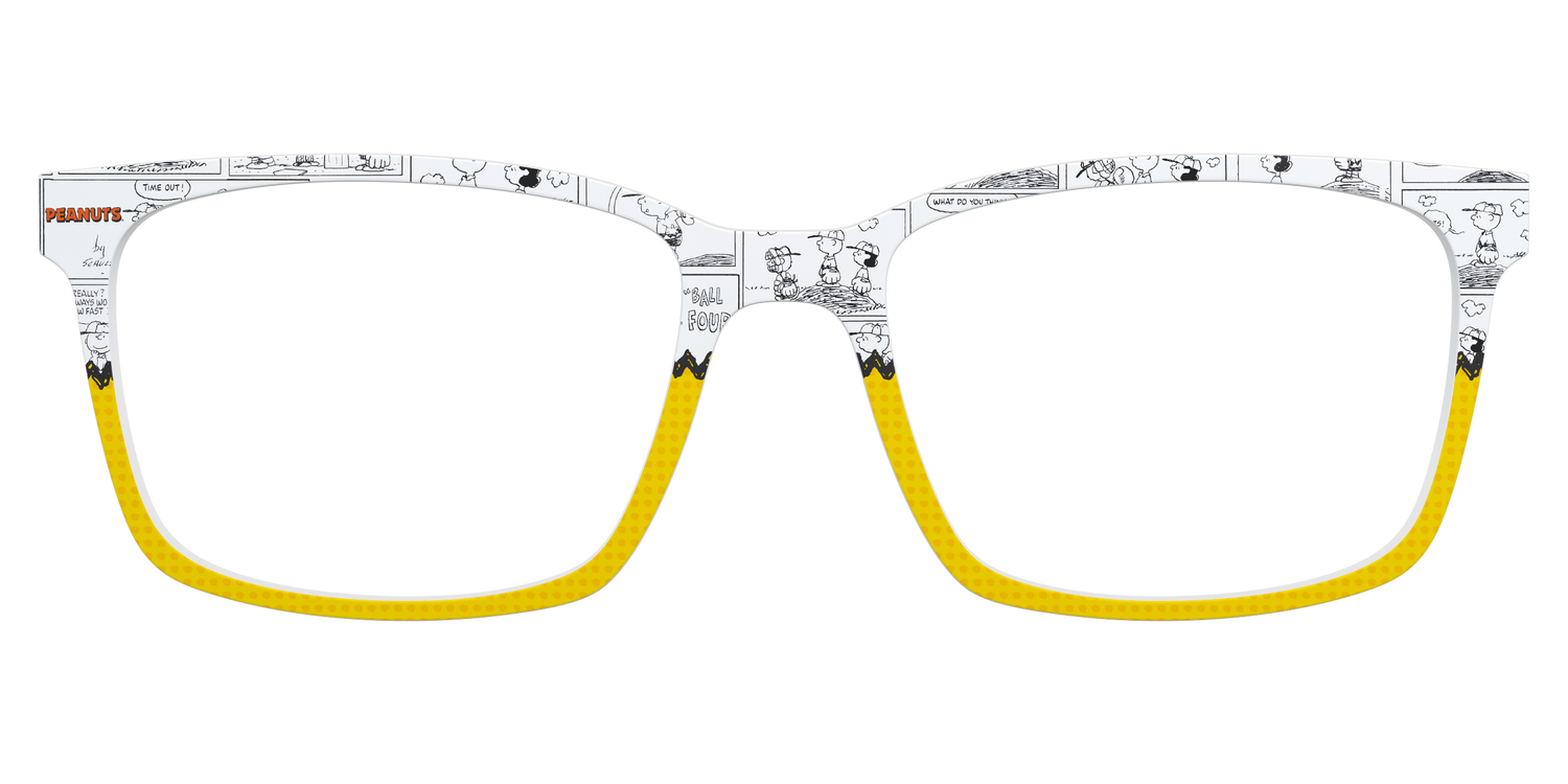 The Peanuts Comic Split - Lifestyle Kirby Top Image - Pair Eyewear