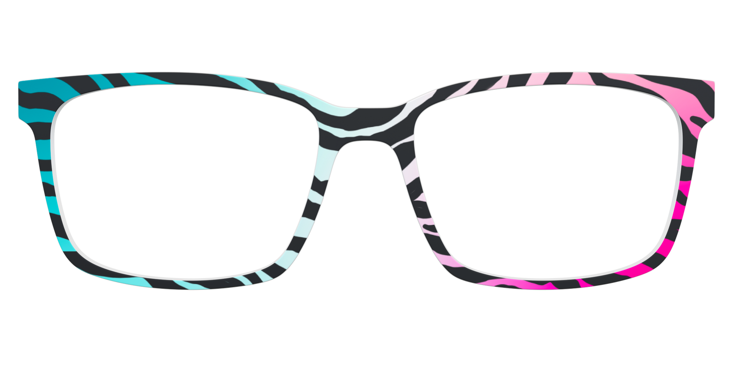 The Rainbow Zebra - Lifestyle Kirby Top Image - Pair Eyewear