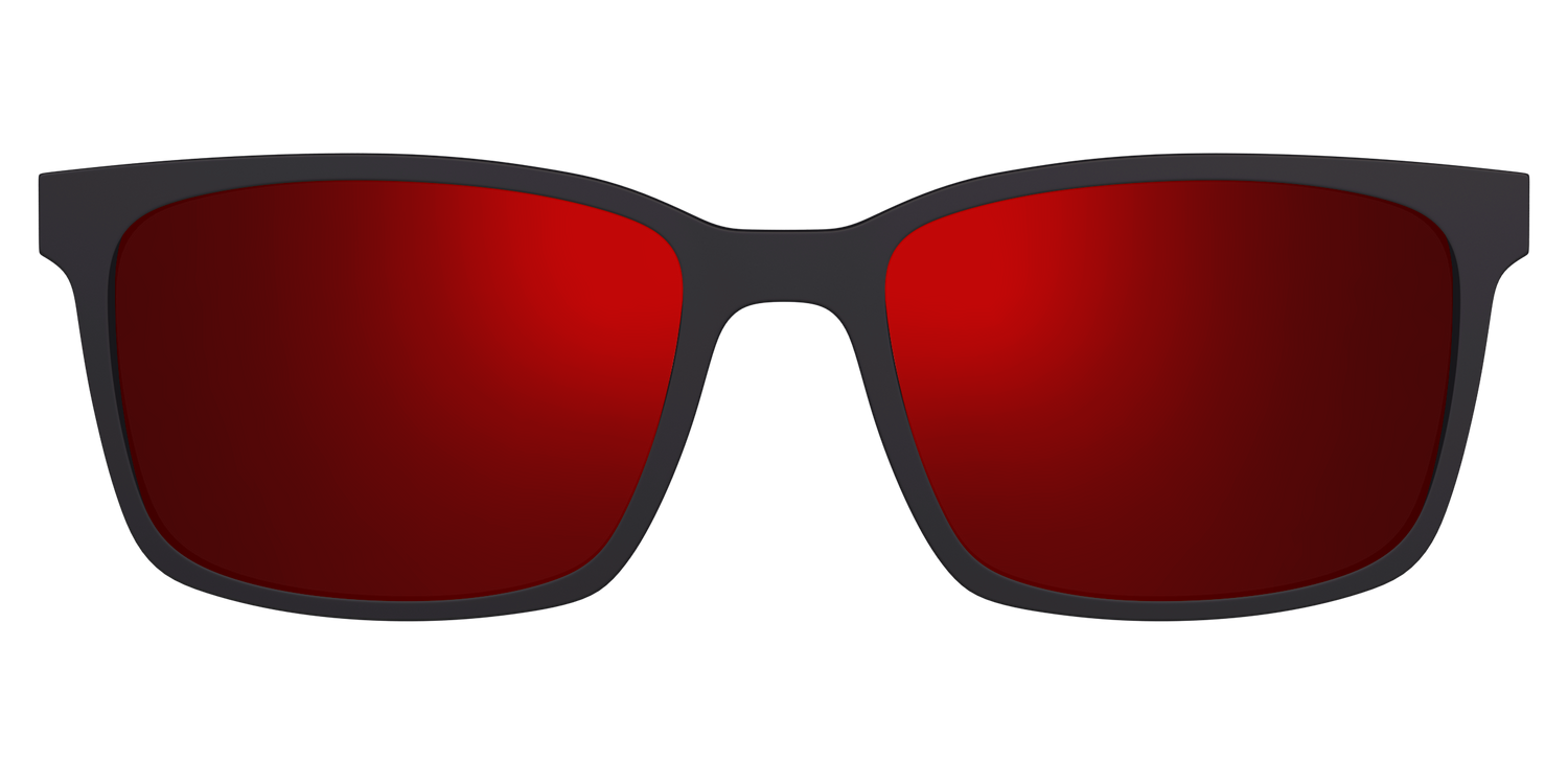 The Polarized Red Reflective Sun Top - Lifestyle Kirby Top Image - Pair Eyewear