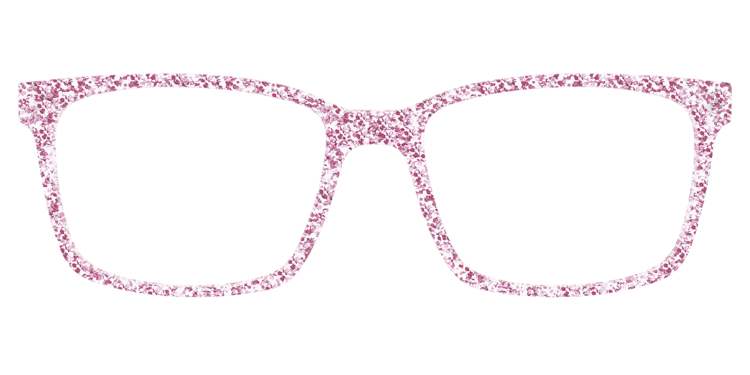 The Rose Gold Sparkle - Lifestyle Kirby Top Image - Pair Eyewear