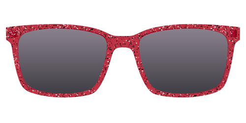 The Polarized Ruby Sparkle Sun Top - Kirby Top - Pair Eyewear