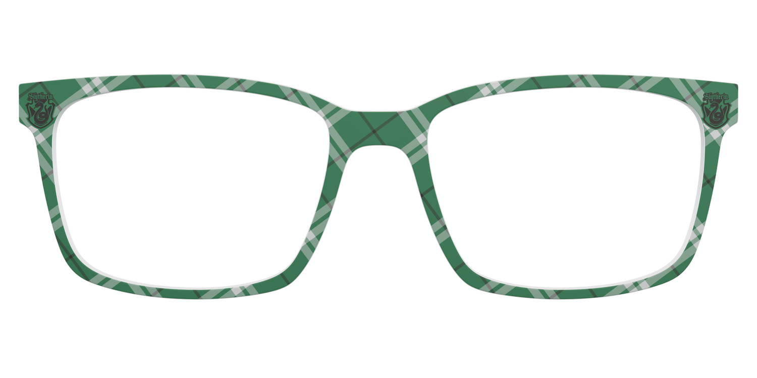 The Slytherin™ Plaid - Lifestyle Kirby Top Image - Pair Eyewear