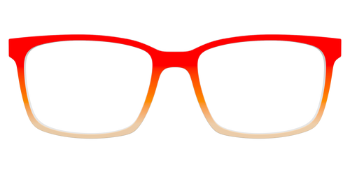 The Tangerine to Apricot Gradient - Kirby Top - Pair Eyewear