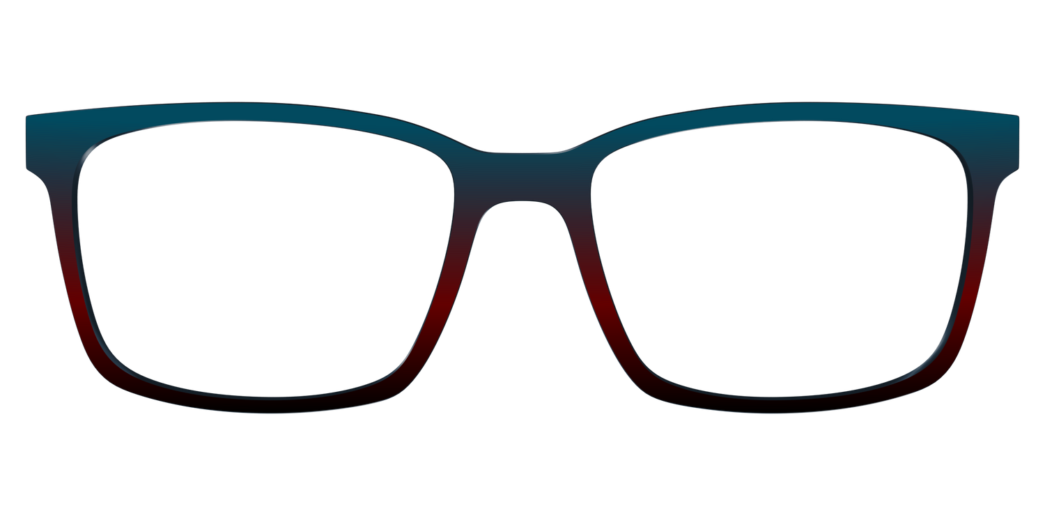 The Teal to Espresso Gradient - Lifestyle Kirby Top Image - Pair Eyewear