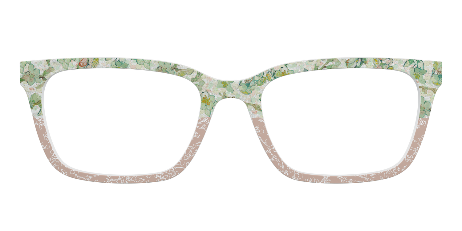 The Almond Blossom Split - Front Top Image - Pair Eyewear
