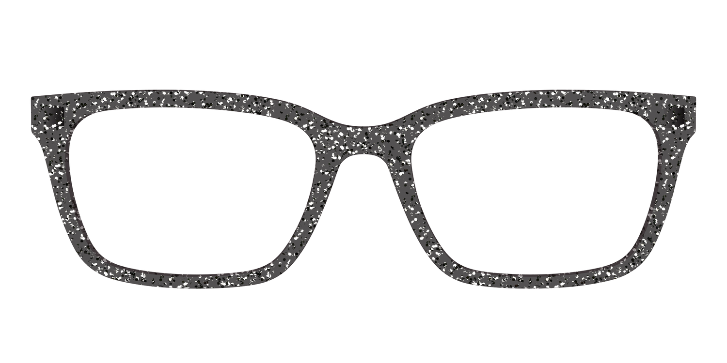 The Black Sparkle - Front Top Image - Pair Eyewear