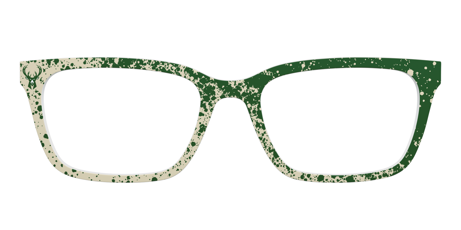 Bucks Splatter - Front Top Image - Pair Eyewear