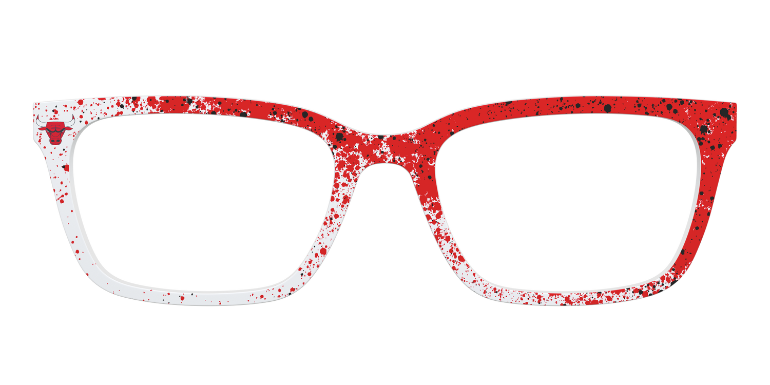 Bulls Splatter - Front Top Image - Pair Eyewear