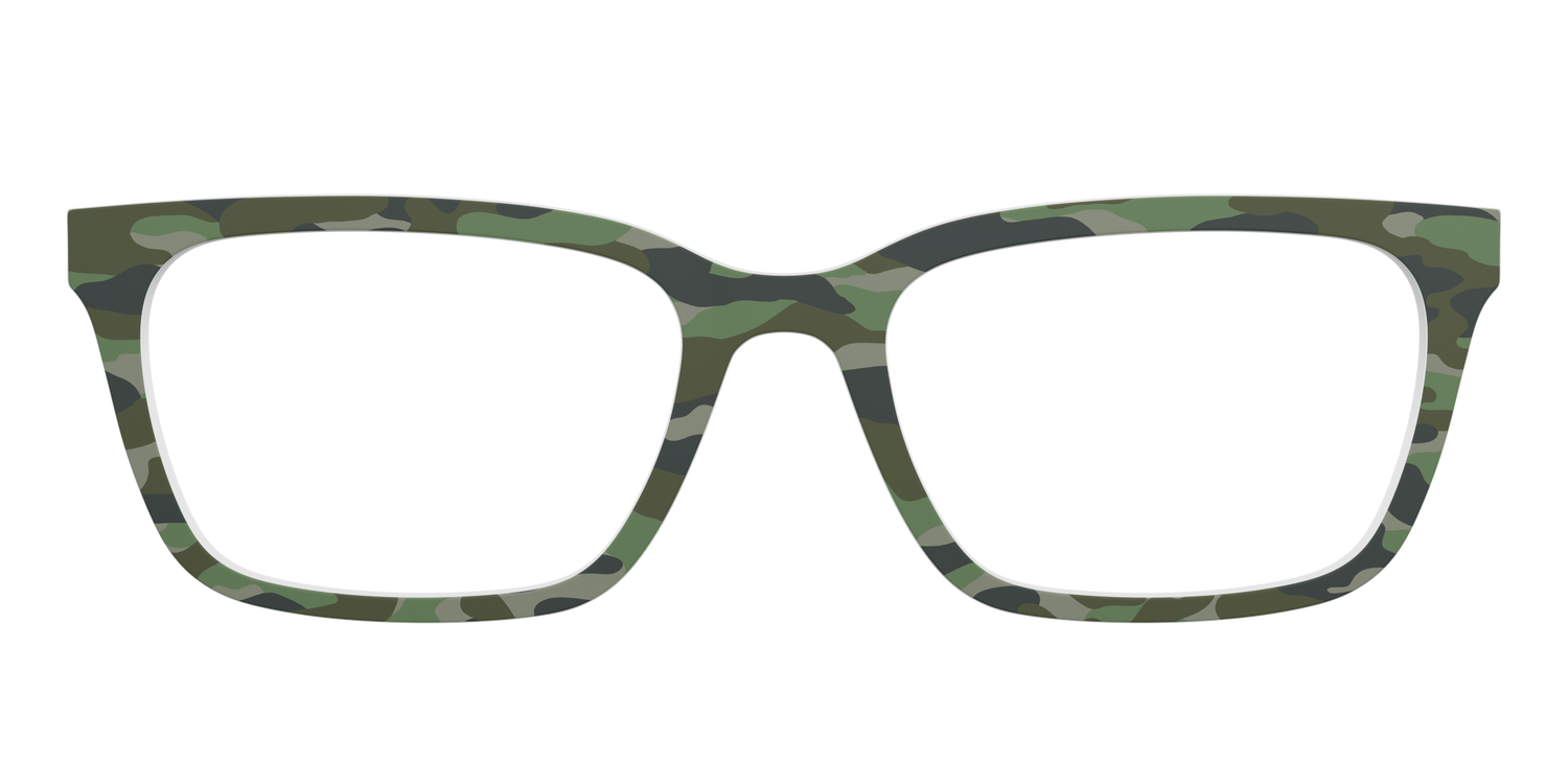 The Classic Camo - Front Top Image - Pair Eyewear