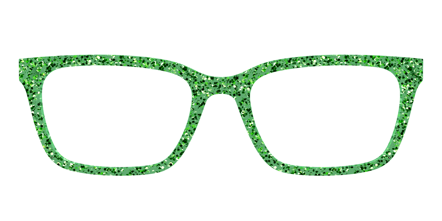 The Emerald Sparkle - Front Top Image - Pair Eyewear
