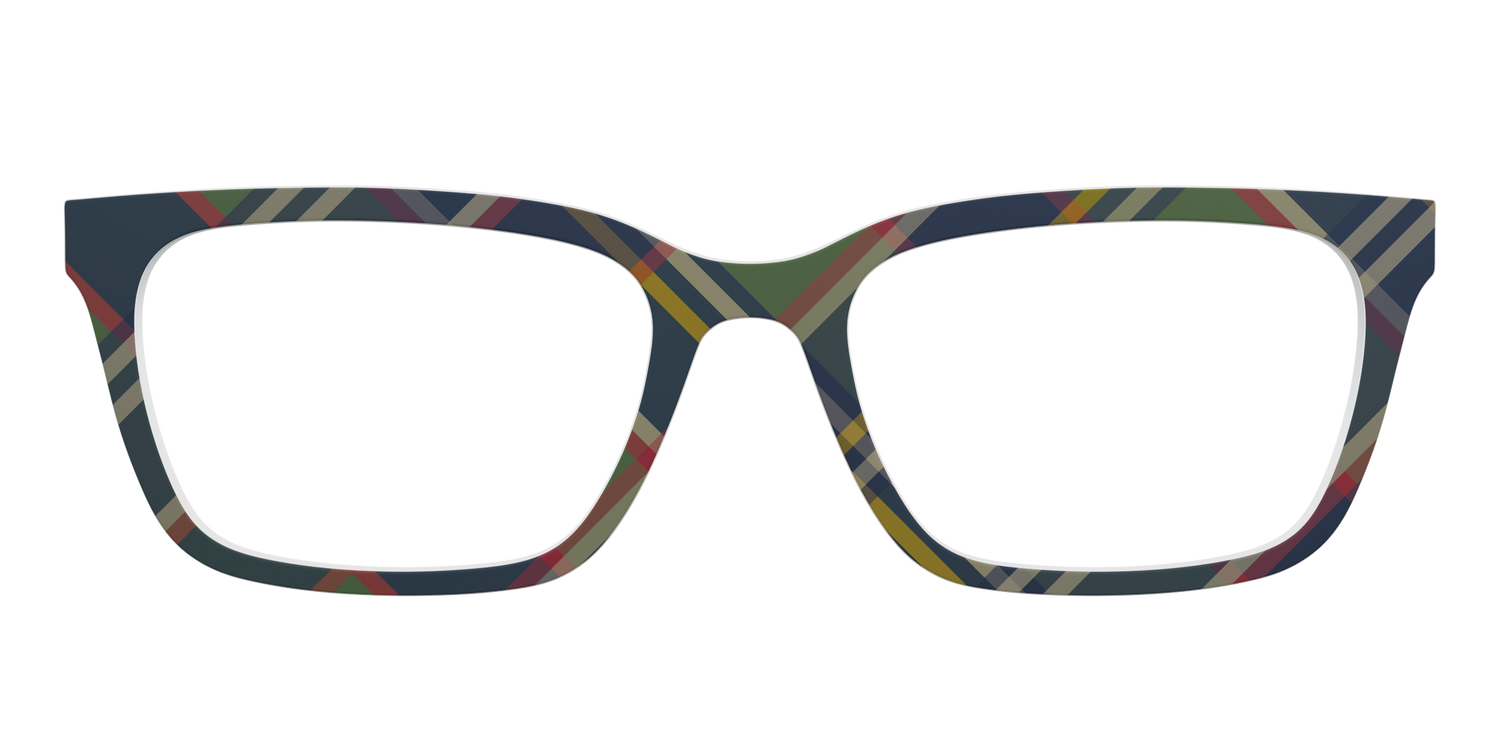 The Flannel Plaid - Front Top Image - Pair Eyewear
