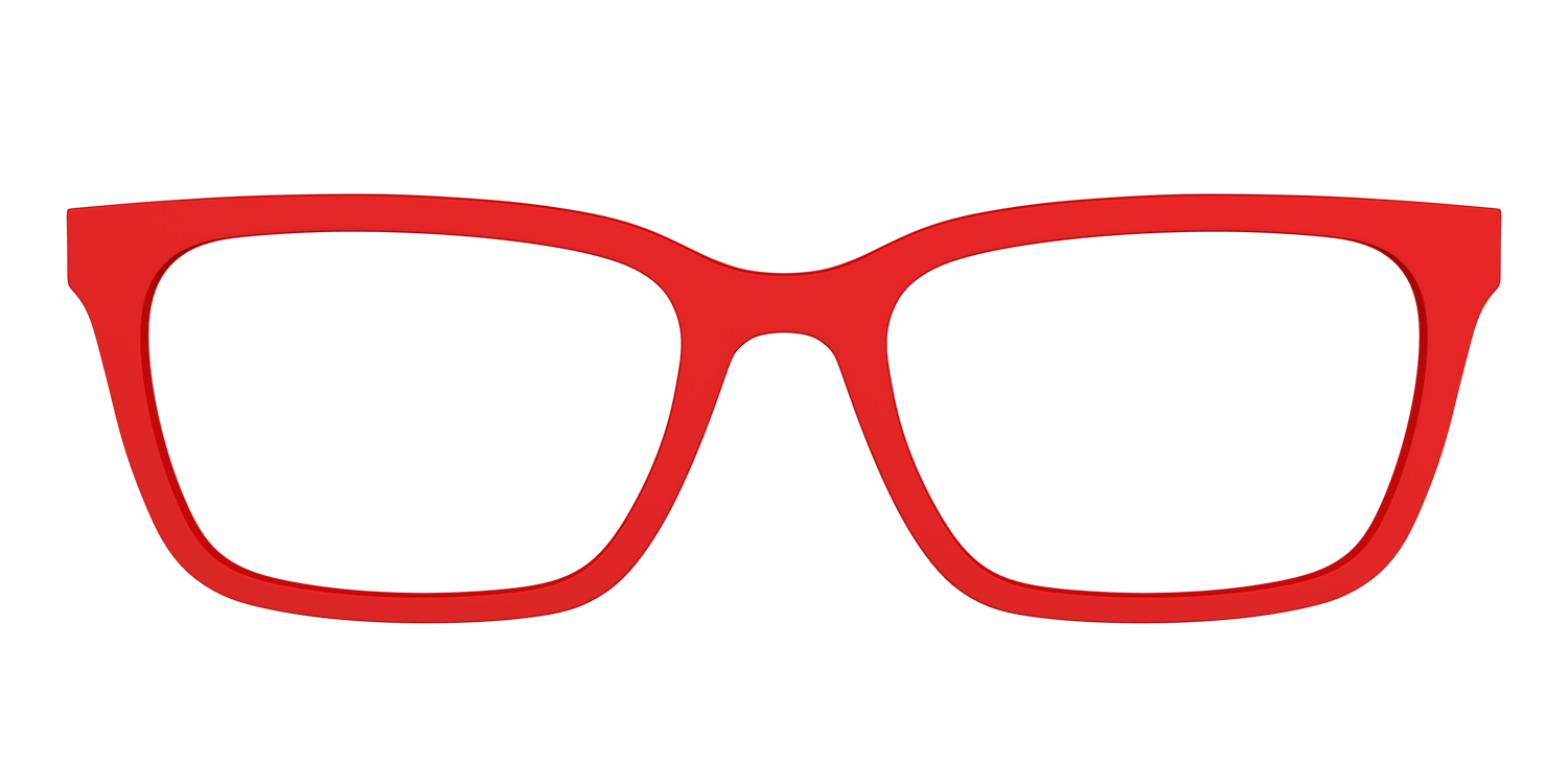 The Red - Front Top Image - Pair Eyewear