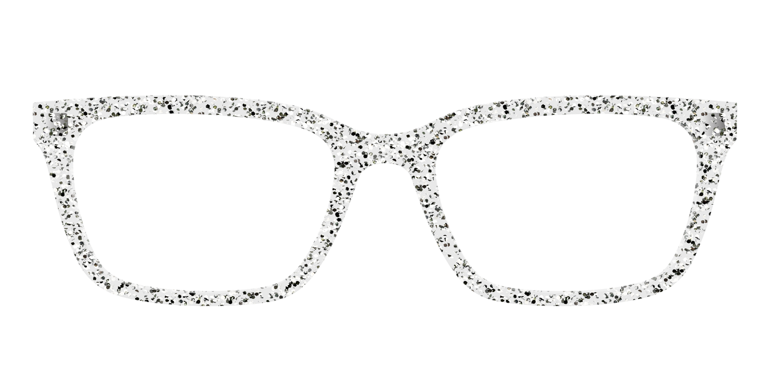 The Silver Sparkle - Front Top Image - Pair Eyewear