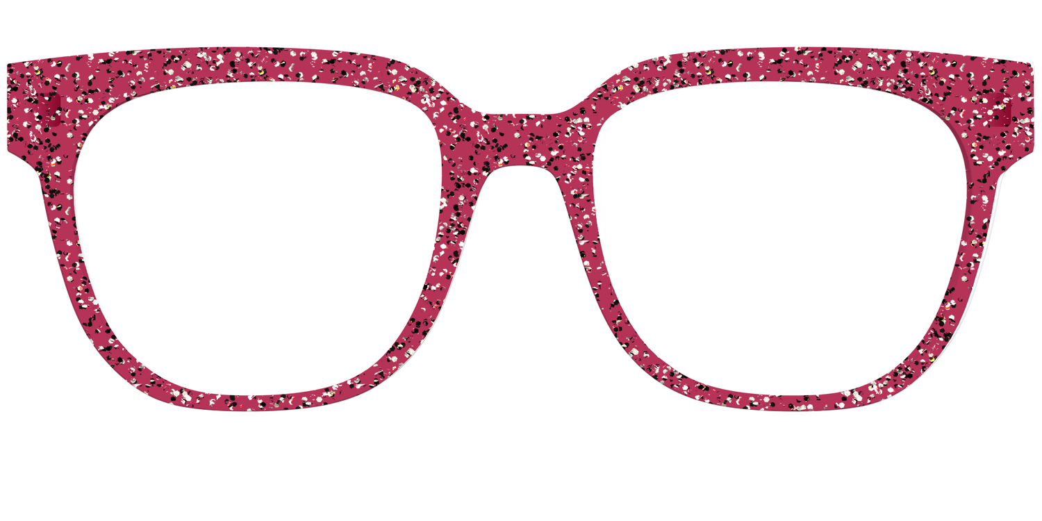 The Ruby Sparkle - Front Top Image - Pair Eyewear