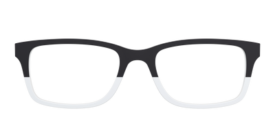The Black and White - Front Top Thumbnail - Pair Eyewear