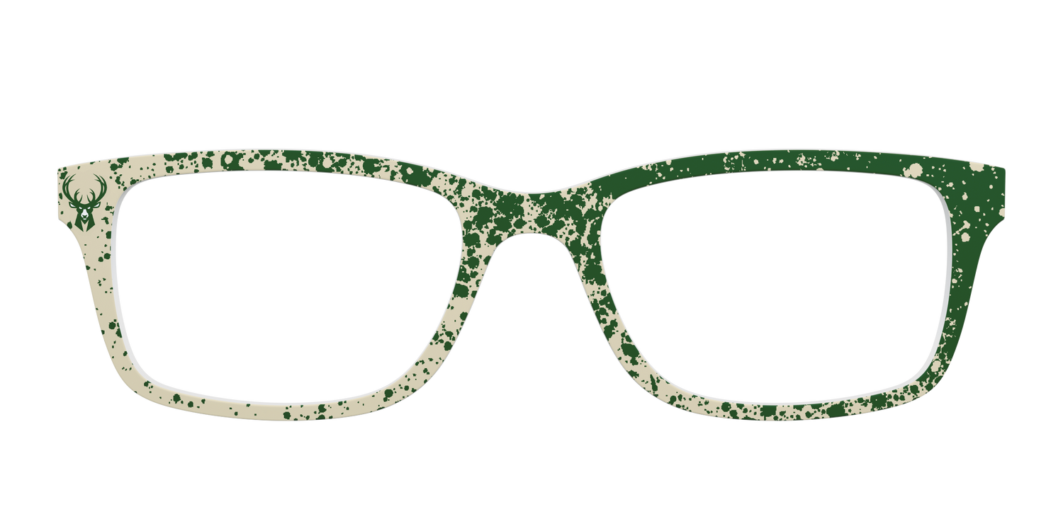 Bucks Splatter - Front Top Image - Pair Eyewear