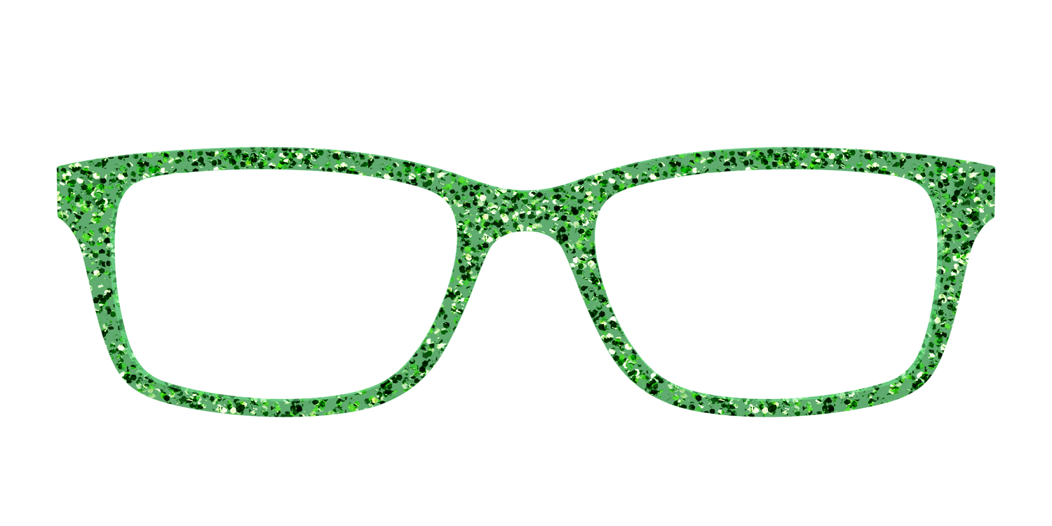 The Emerald Sparkle - Front Top Image - Pair Eyewear