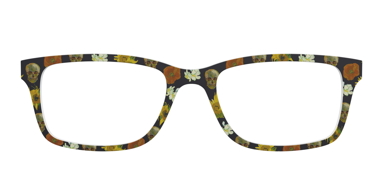 The Floral Skulls - Front Top Image - Pair Eyewear