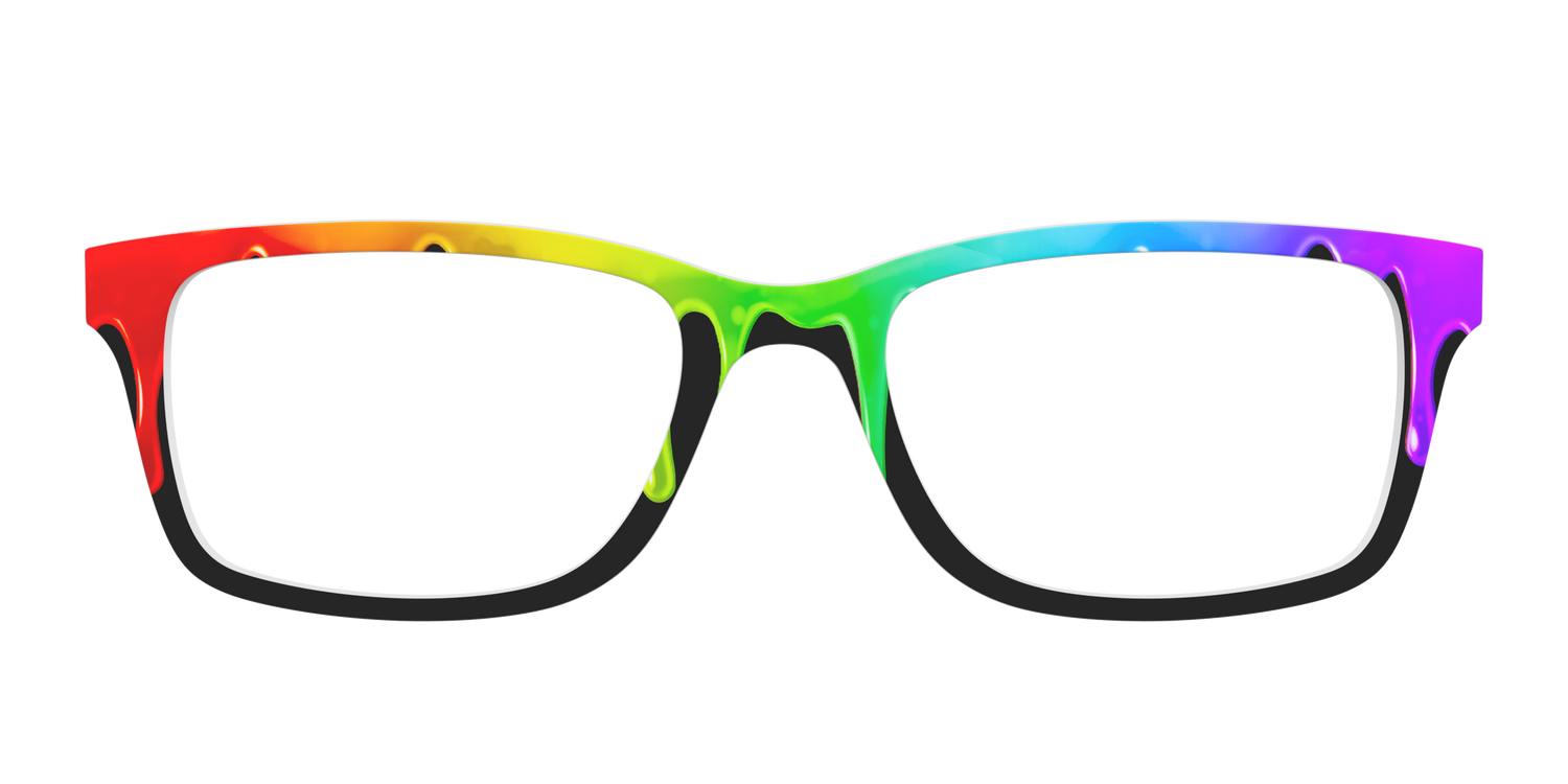 The Pride Paint - Front Top Image - Pair Eyewear