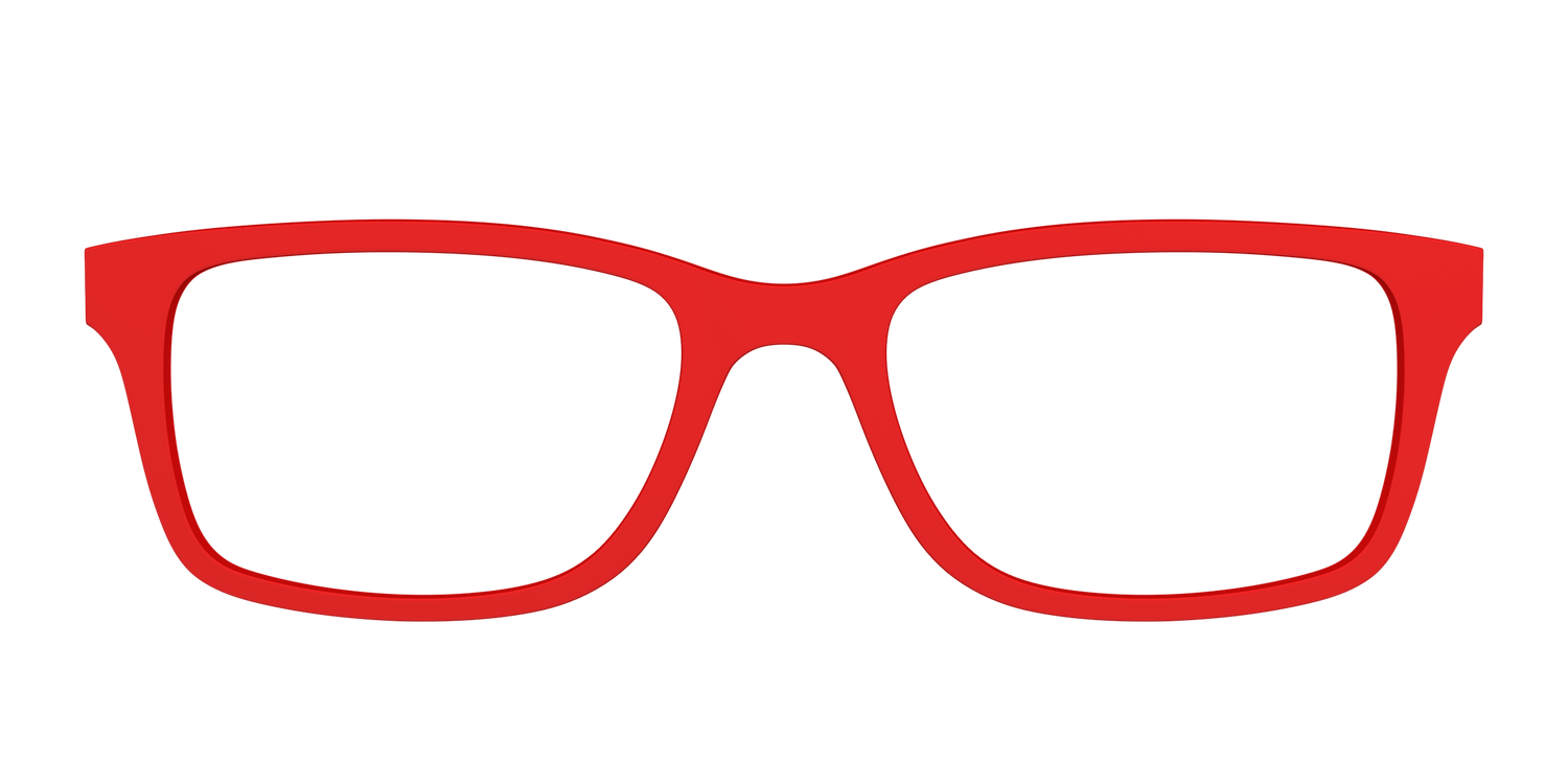 The Red - Front Top Image - Pair Eyewear