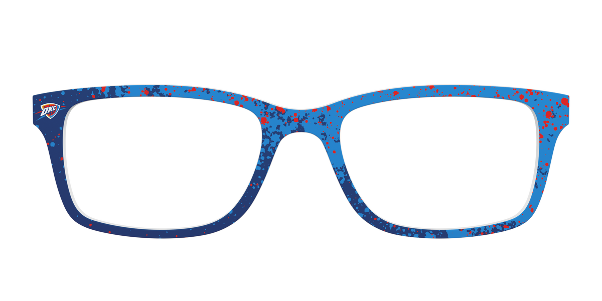 The Thunder Splatter - Front Top Image - Pair Eyewear