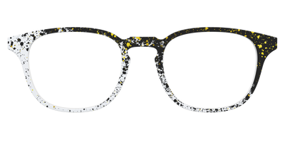The Black & White Splatter - Front Top Thumbnail - Pair Eyewear
