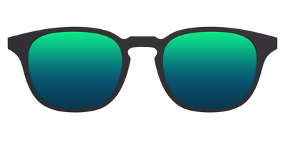 The Polarized Green Reflective Sun Top - Front Top Thumbnail - Pair Eyewear