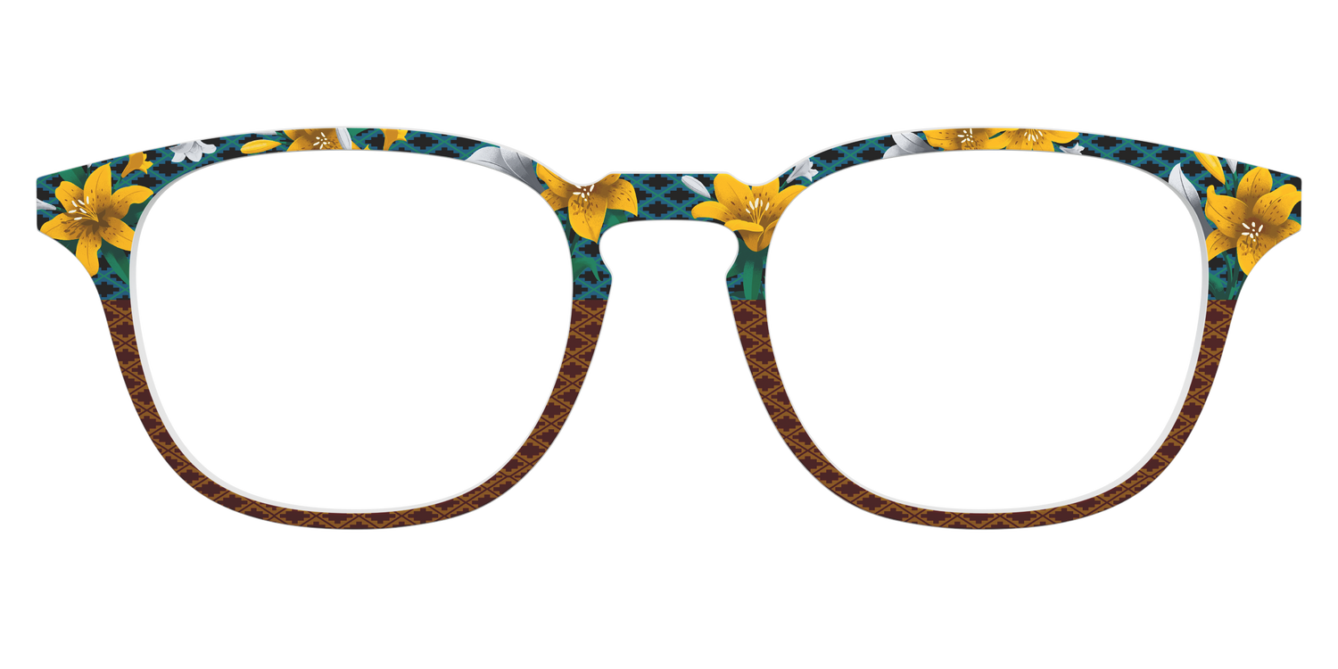 The Lily Lattice - Front Top Image - Pair Eyewear