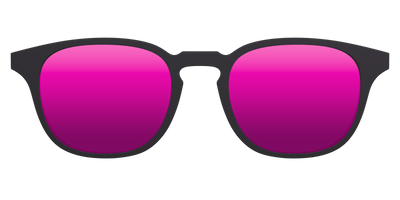 The Polarized Pink Reflective Sun Top - Front Top Thumbnail - Pair Eyewear
