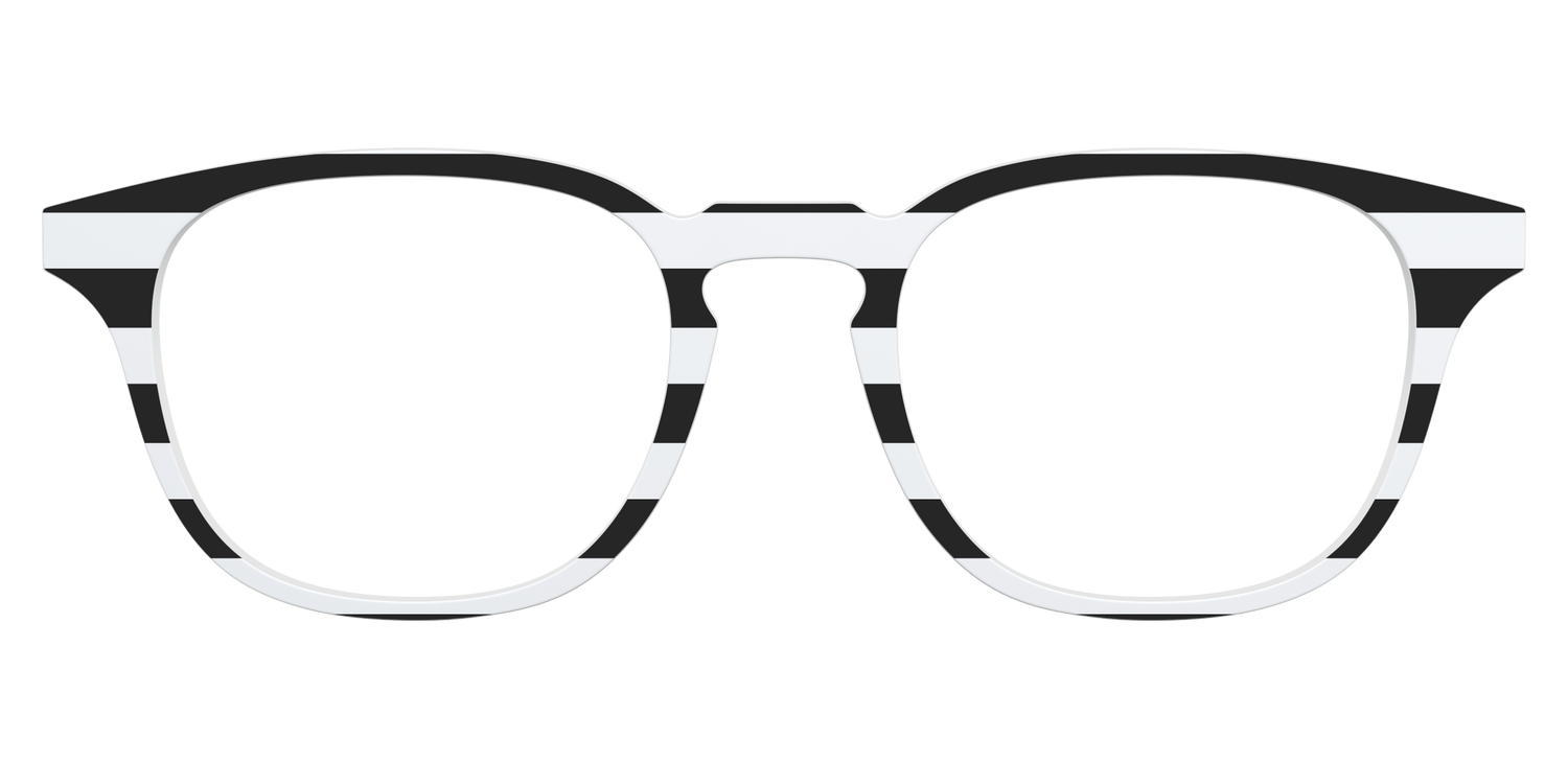The Striped - Front Top Image - Pair Eyewear