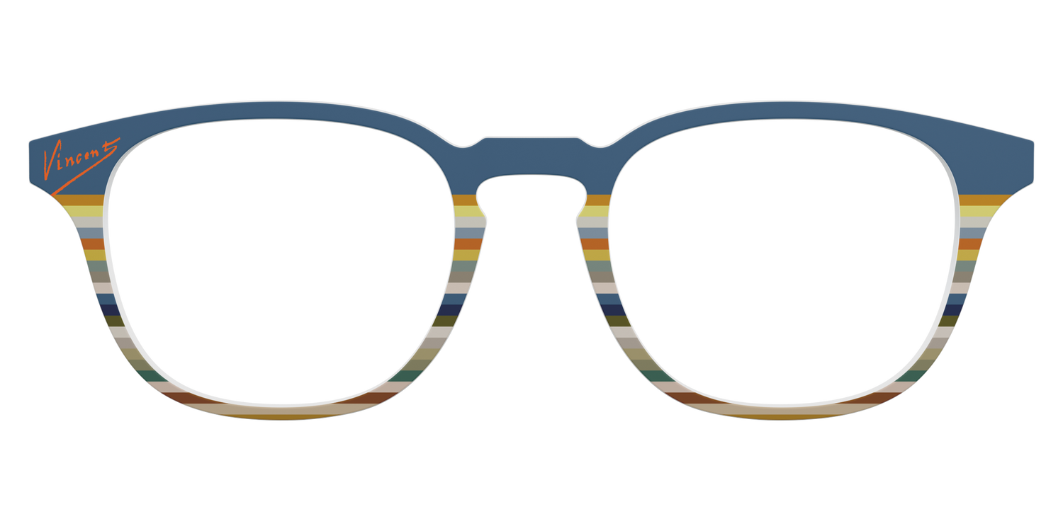 The Vincent Stripes - Front Top Image - Pair Eyewear
