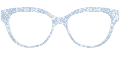 The Something Blue Classic Lace - Front Top Thumbnail - Pair Eyewear
