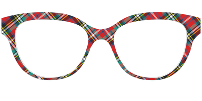 The Winter Plaid - Front Top Thumbnail - Pair Eyewear