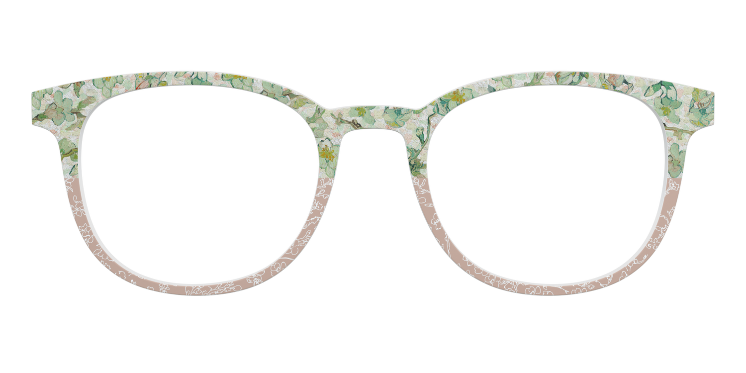 The Almond Blossom Split - Front Top Image - Pair Eyewear