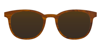 The Polarized Woodgrain Sun Top - Front Top Thumbnail - Pair Eyewear