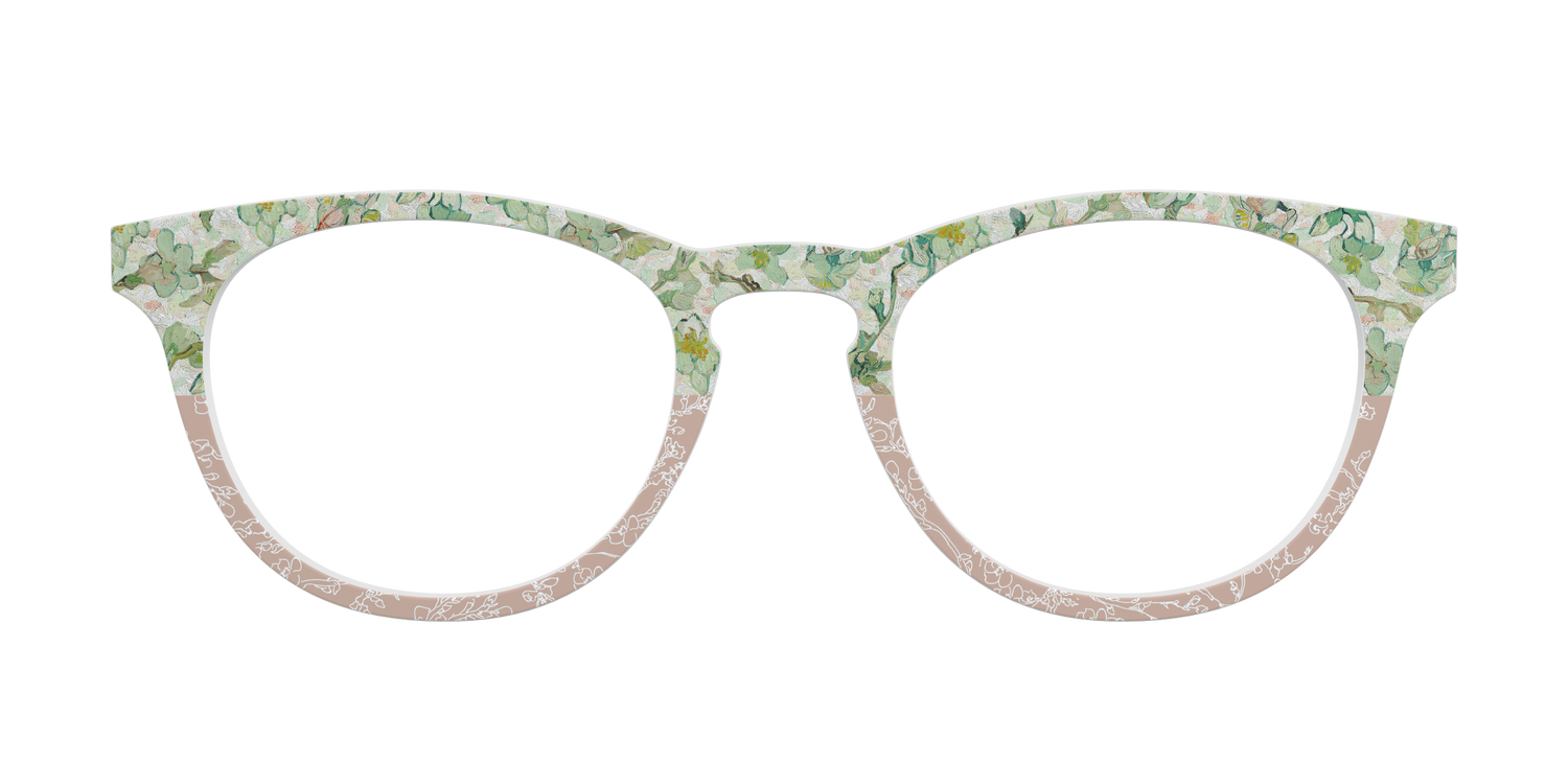 The Almond Blossom Split - Front Top Image - Pair Eyewear
